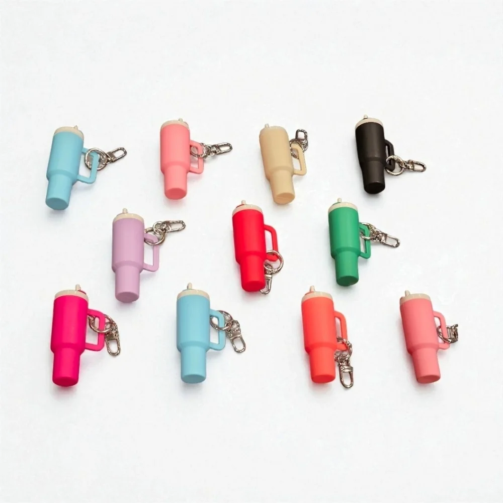 Y2K Fashion Stanley cup look Charm & Chapstick Holder